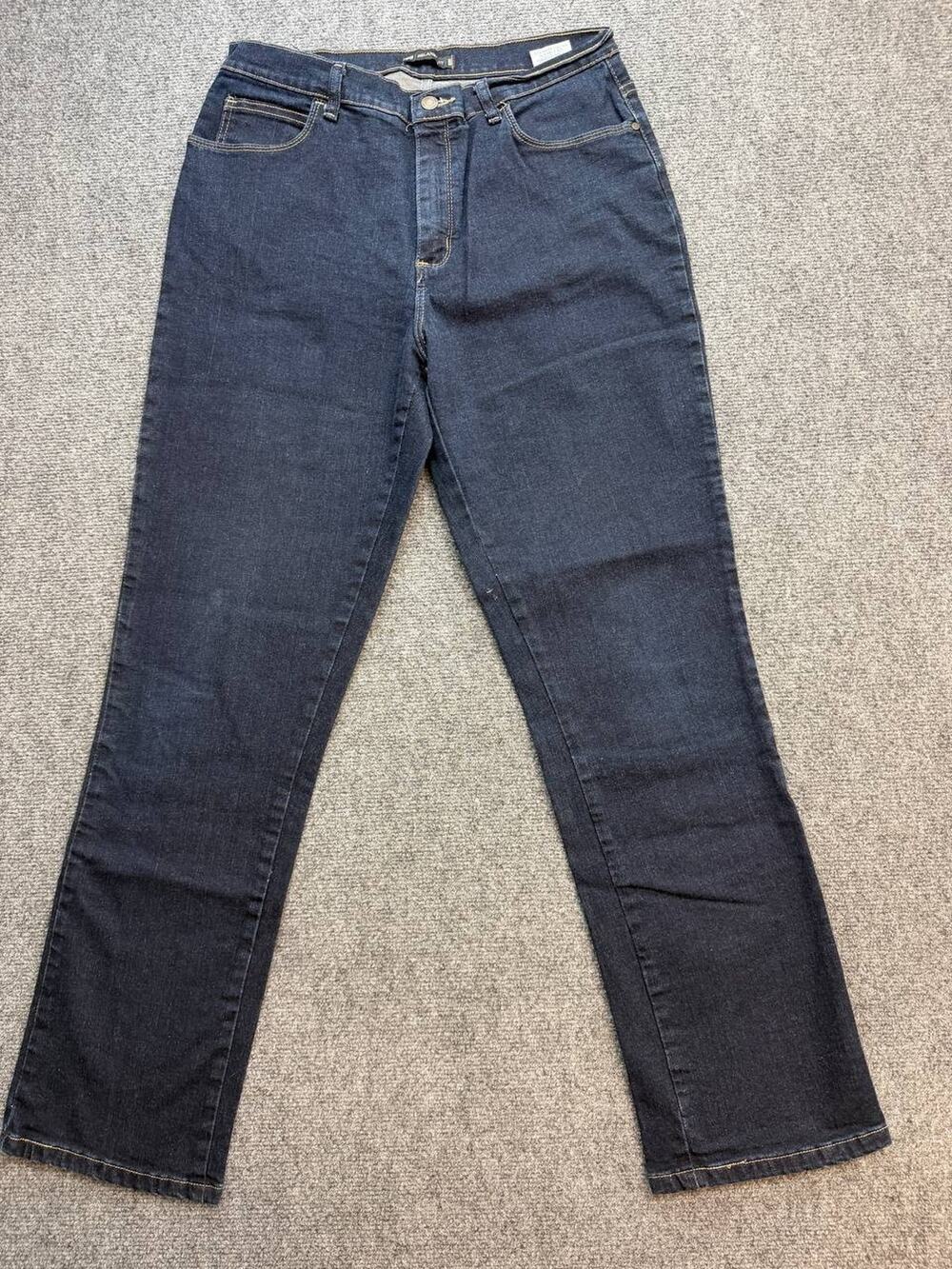 Lee 1889 Women’s Size 10 Relaxed Fit Bootcut Jeans Dark Wash Stretch